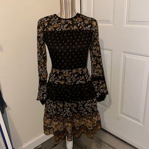 Michael Kors Fall paisley dress